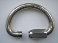 Maillon Rapide D shape stainless steel